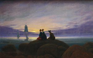 Pintura de caspar david friedrich