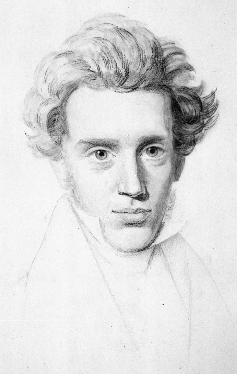 Søren Kierkegaard; Drawing By Niels Christian Kierkegaard, Circa 1840 ...